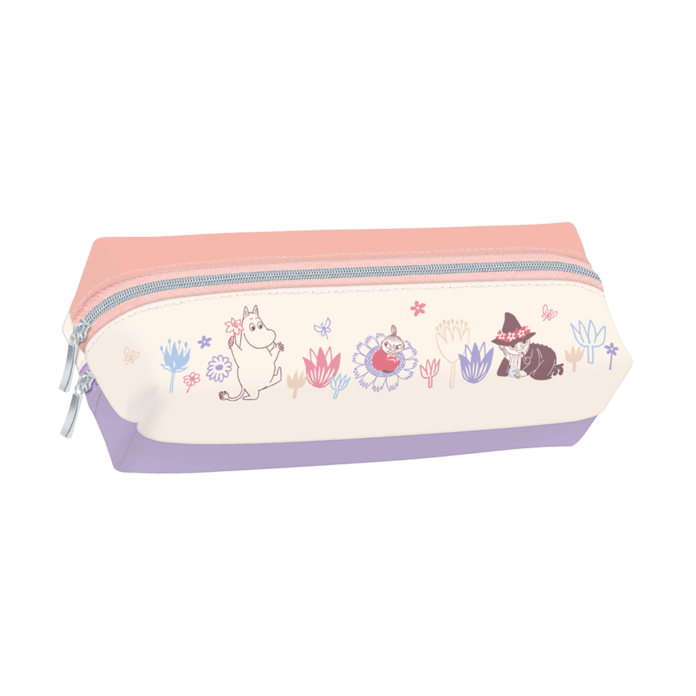 「ムーミン」2ルームペンケース　おでかけ