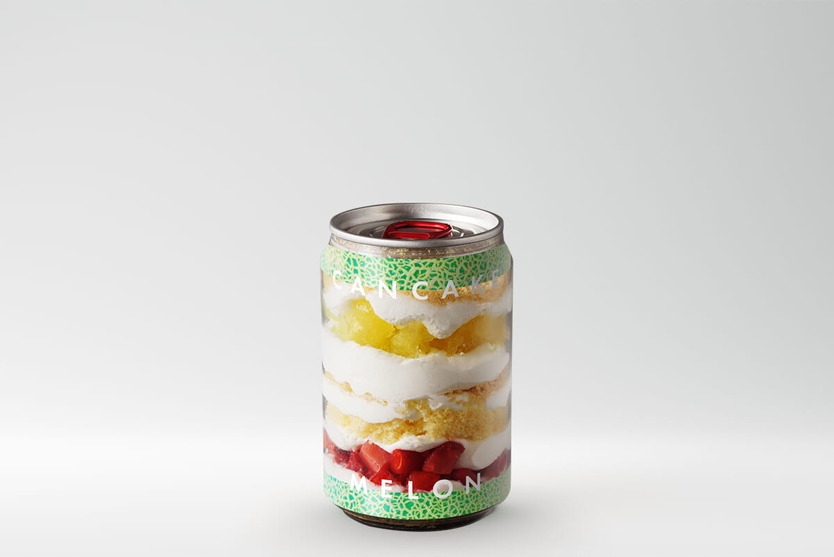 Cake.jp（ケーキジェーピー）「MELON CAN CAKE」1個250ml