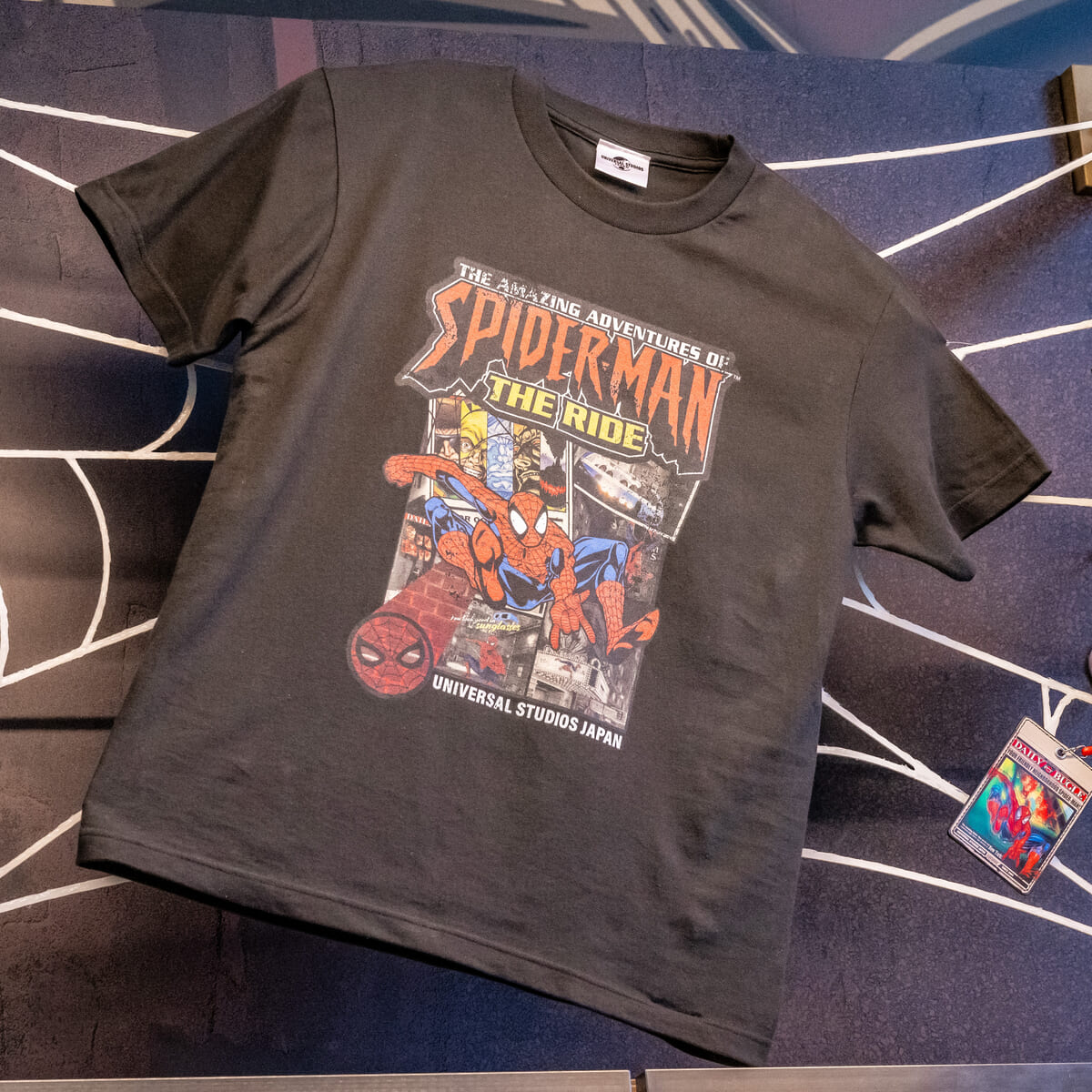 「アメージング・スパイダーマン・ザ・ライド」Tシャツ