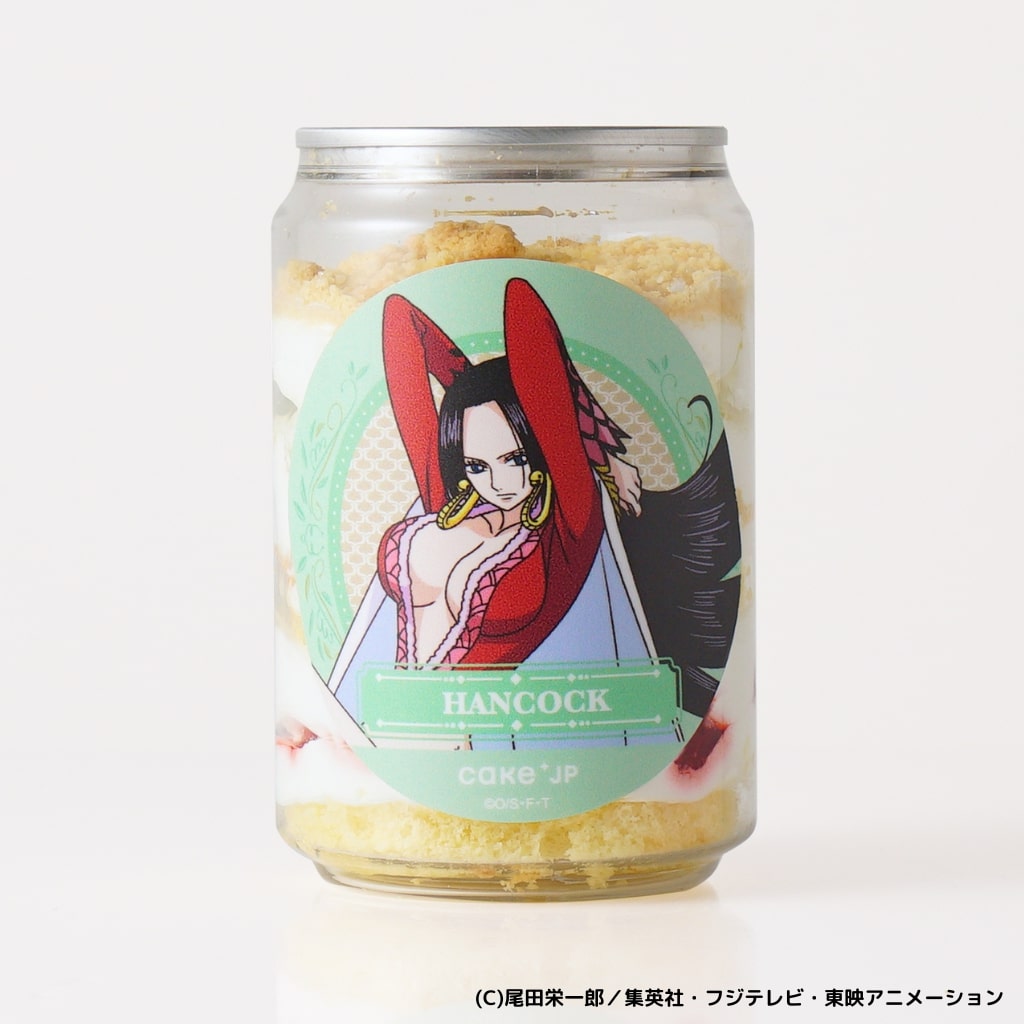 Cake.jp TVアニメ『ONE PIECE』コラボ「ハンコック メロメロンケーキ缶」1