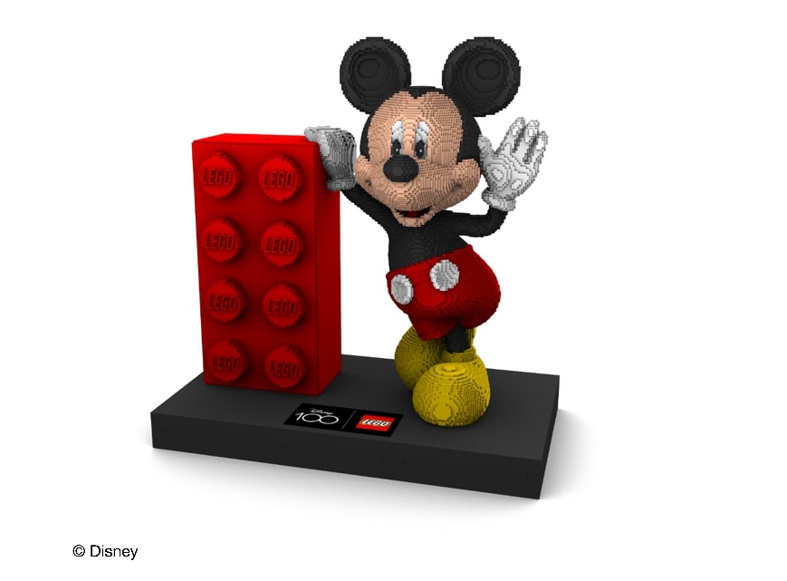 レゴ(R)ブロック「ミッキーマウス」フォトスポット
