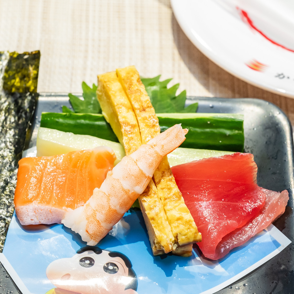 かっぱ寿司「うまさ とべとべ！クレヨンしんちゃん ～手巻き寿司～」実食レポート (2)