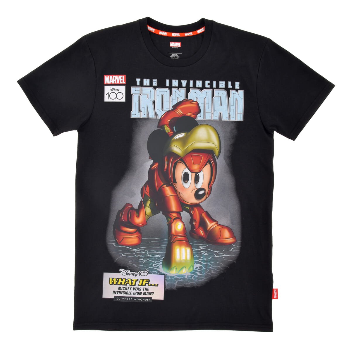 マーベル ミッキーマウス 半袖Tシャツ アイアンマン