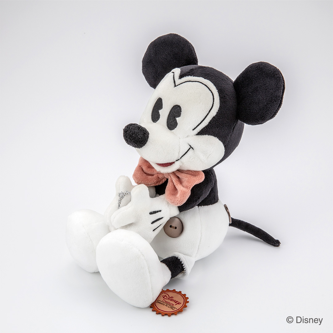 ケイウノ ディズニー『Stuffed Toy - Mickey Mouse & Minnie Mouse -』（ミッキーマウス＆ミニーマウス / ぬいぐるみ)ミッキーマウス