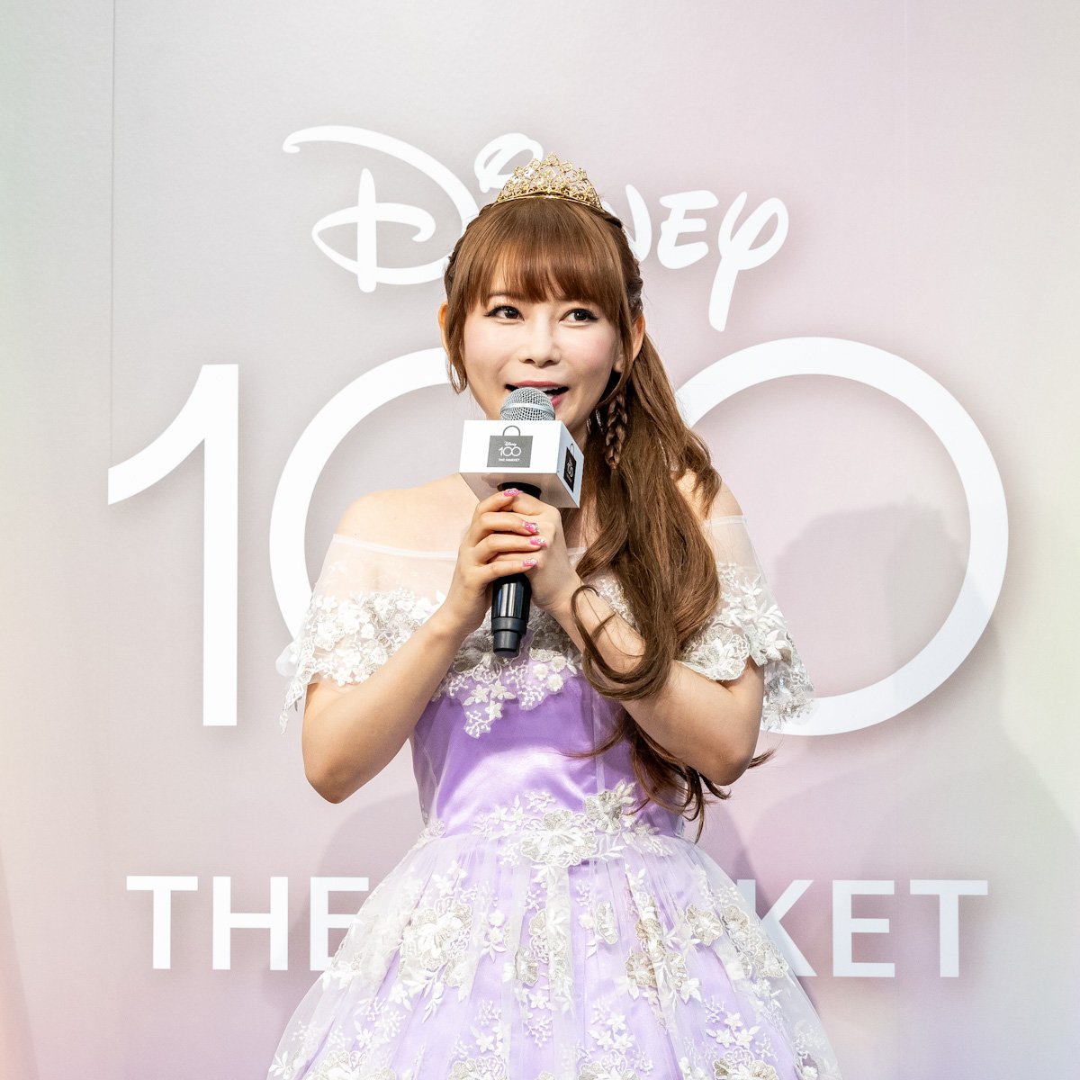 Disney100 THE MARKET in 日本橋三越本店 オープニングセレモニー 中川翔子さん2