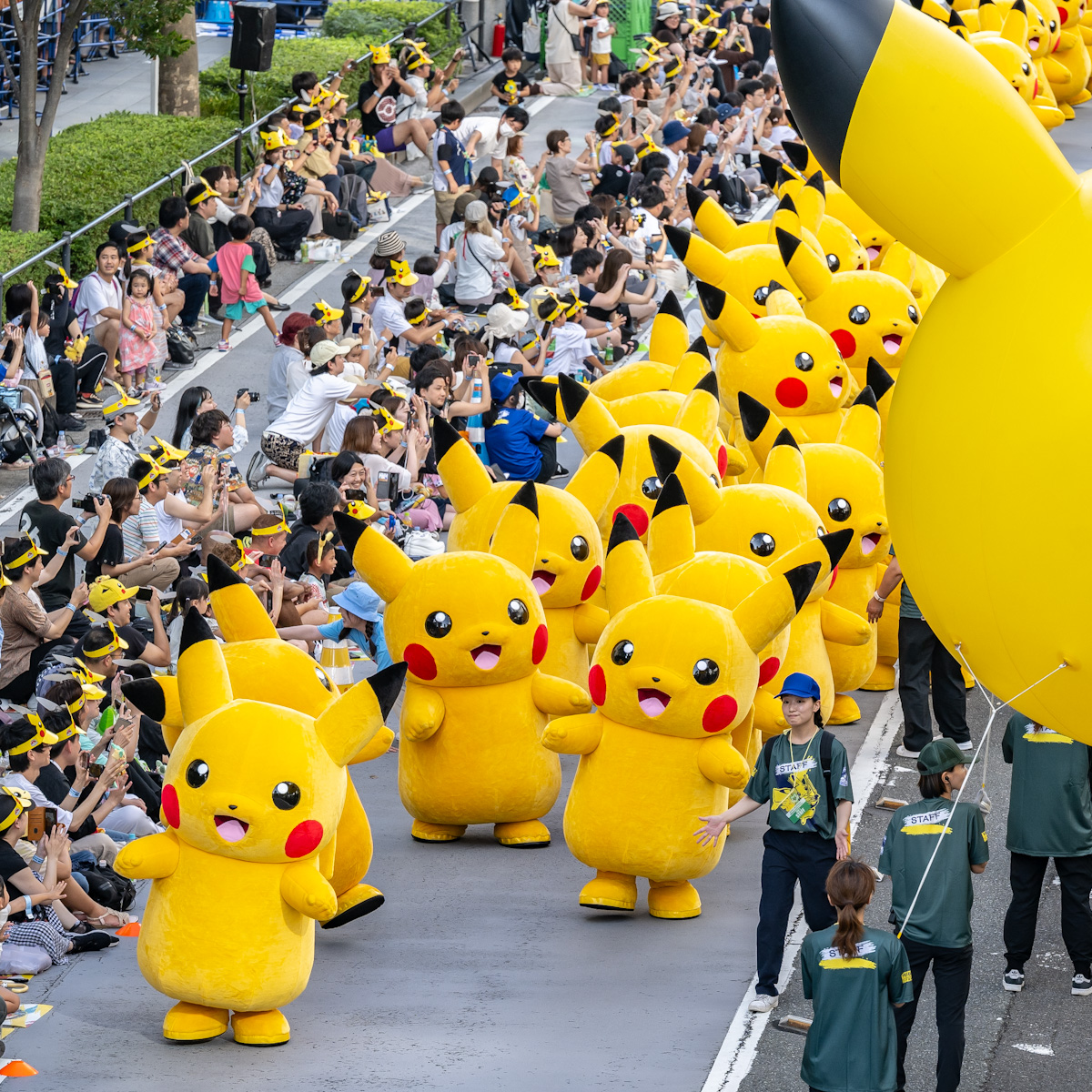 ｢ポケモンWCS2023横浜みなとみらいイベント｣Let’s Celebrate! The Pokémon Parade!!（Pokémon Fantastic Live Show）ピカチュウ