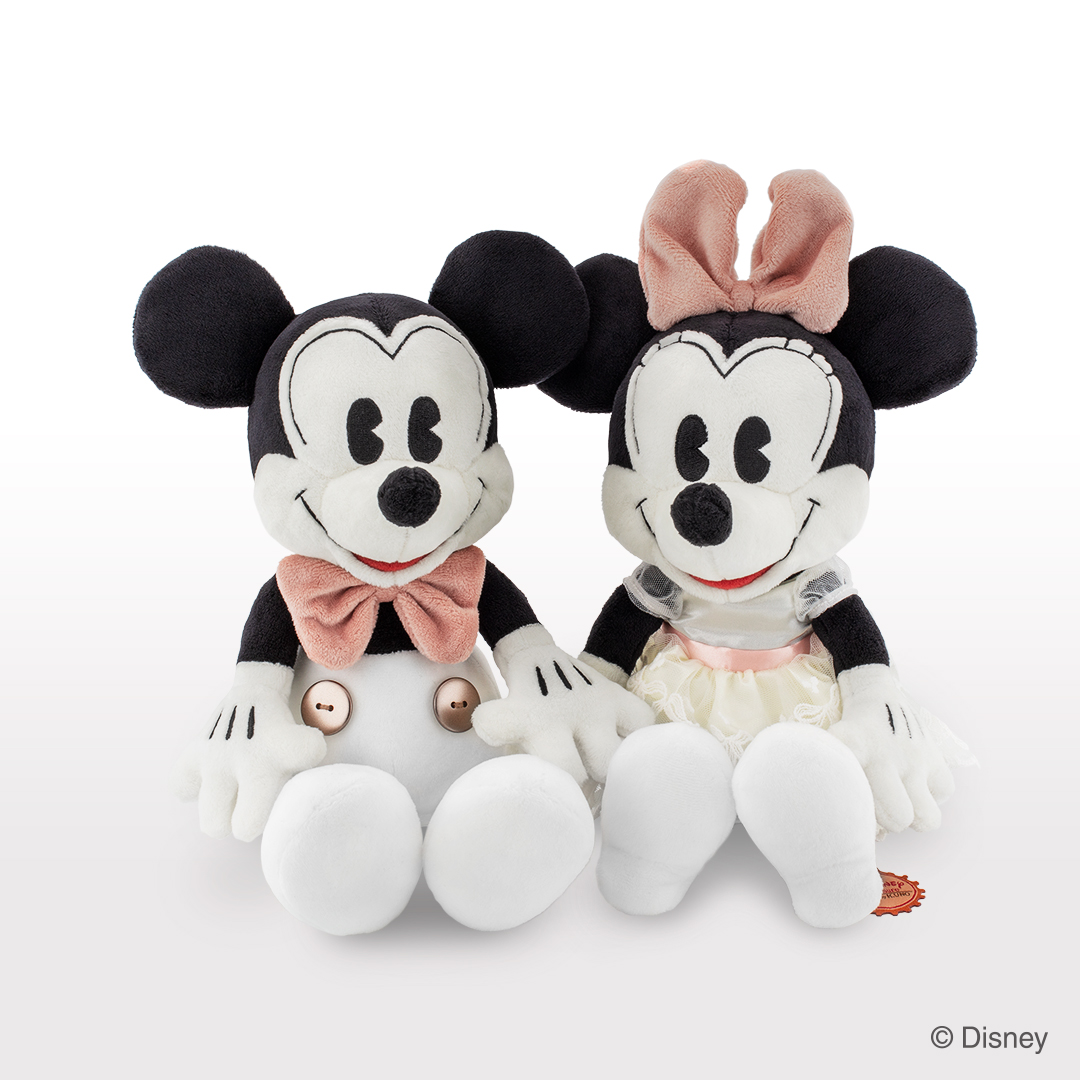 ケイウノ ディズニー『Stuffed Toy - Mickey Mouse & Minnie Mouse -』（ミッキーマウス＆ミニーマウス / ぬいぐるみ)