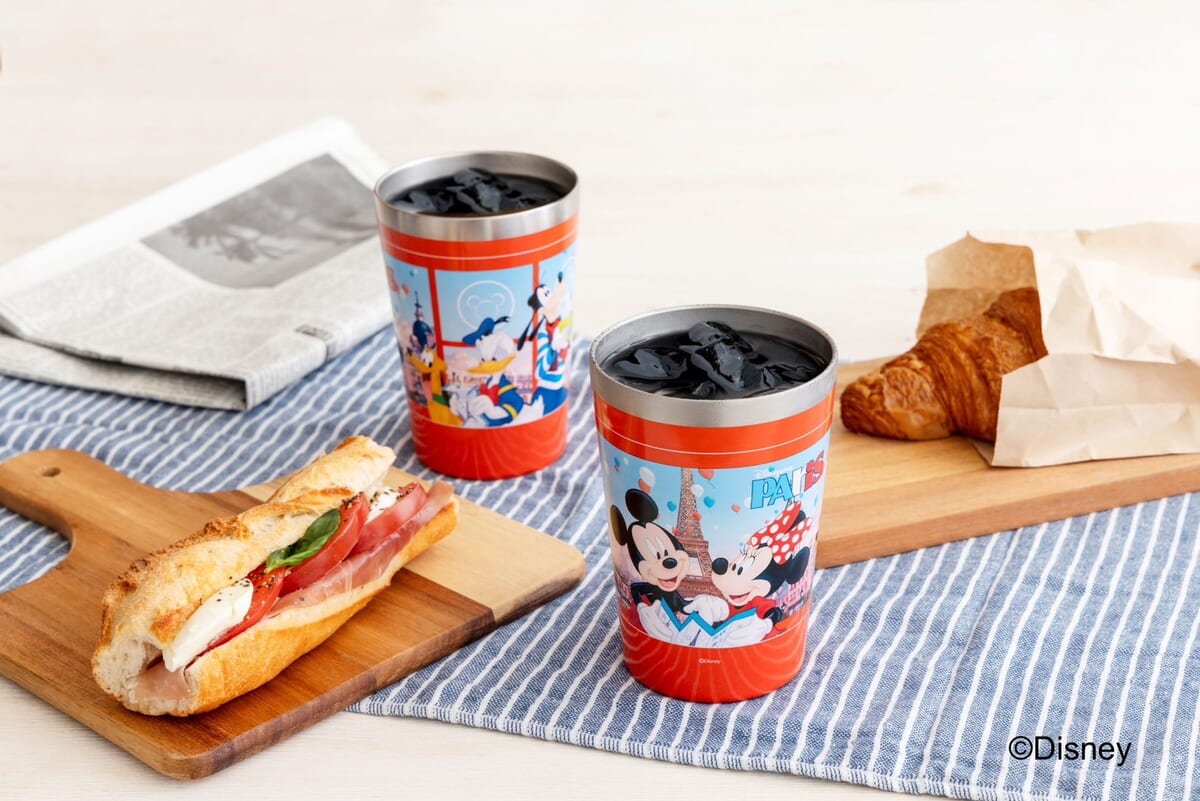 『Disneyland Paris Cup Coffee Tumbler Book』タンブラー（レッド）2