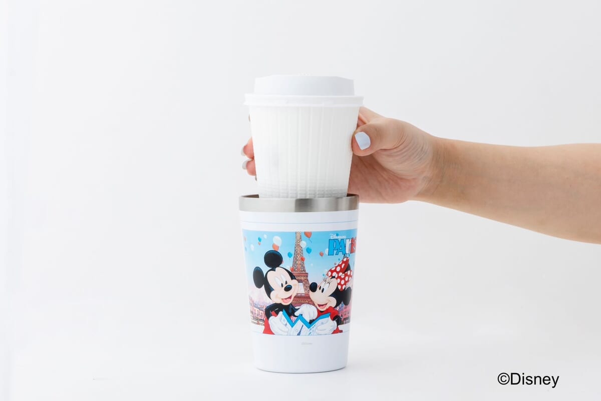 『Disneyland Paris Cup Coffee Tumbler Book』タンブラー（ホワイト）5