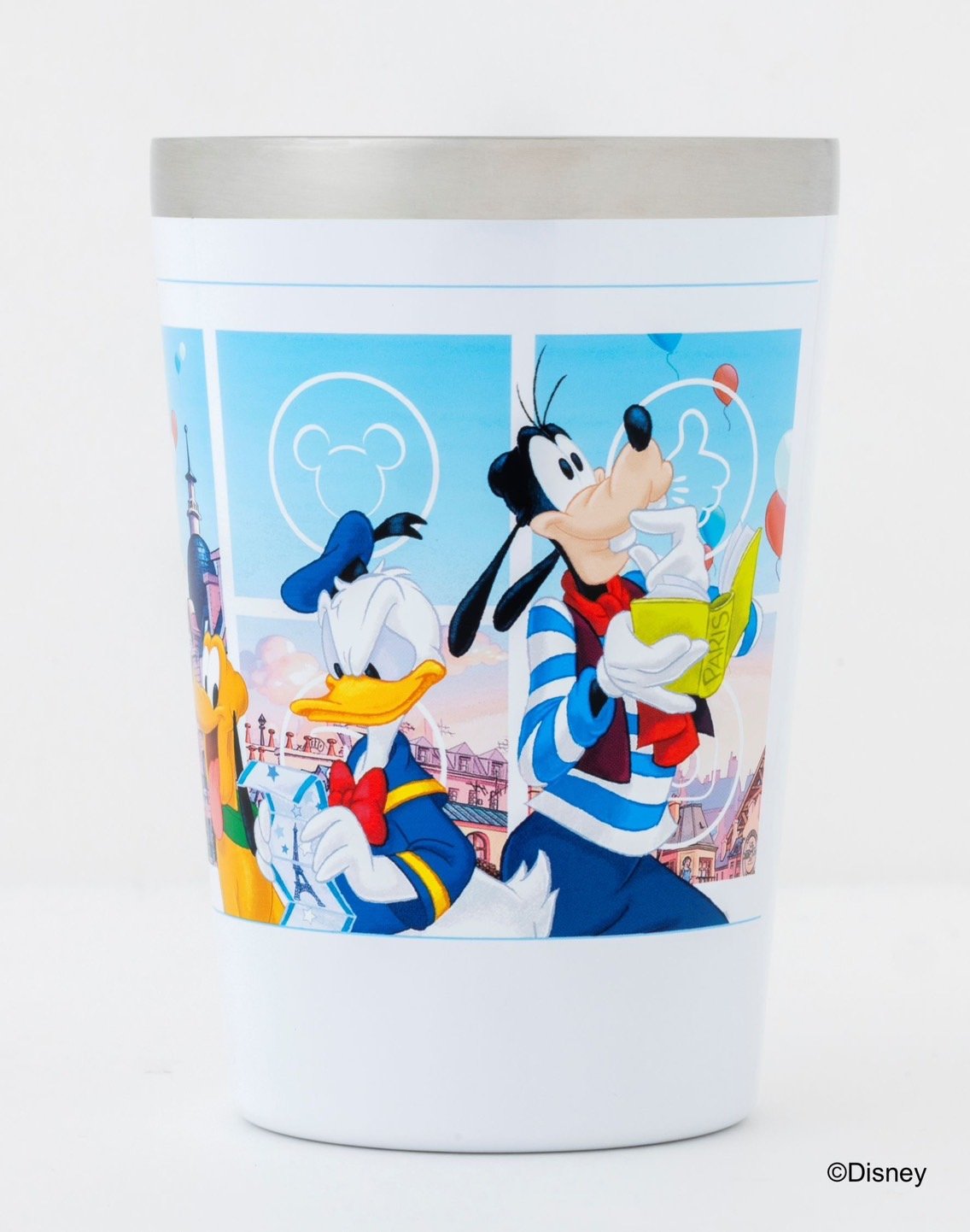 『Disneyland Paris Cup Coffee Tumbler Book』タンブラー（ホワイト）4