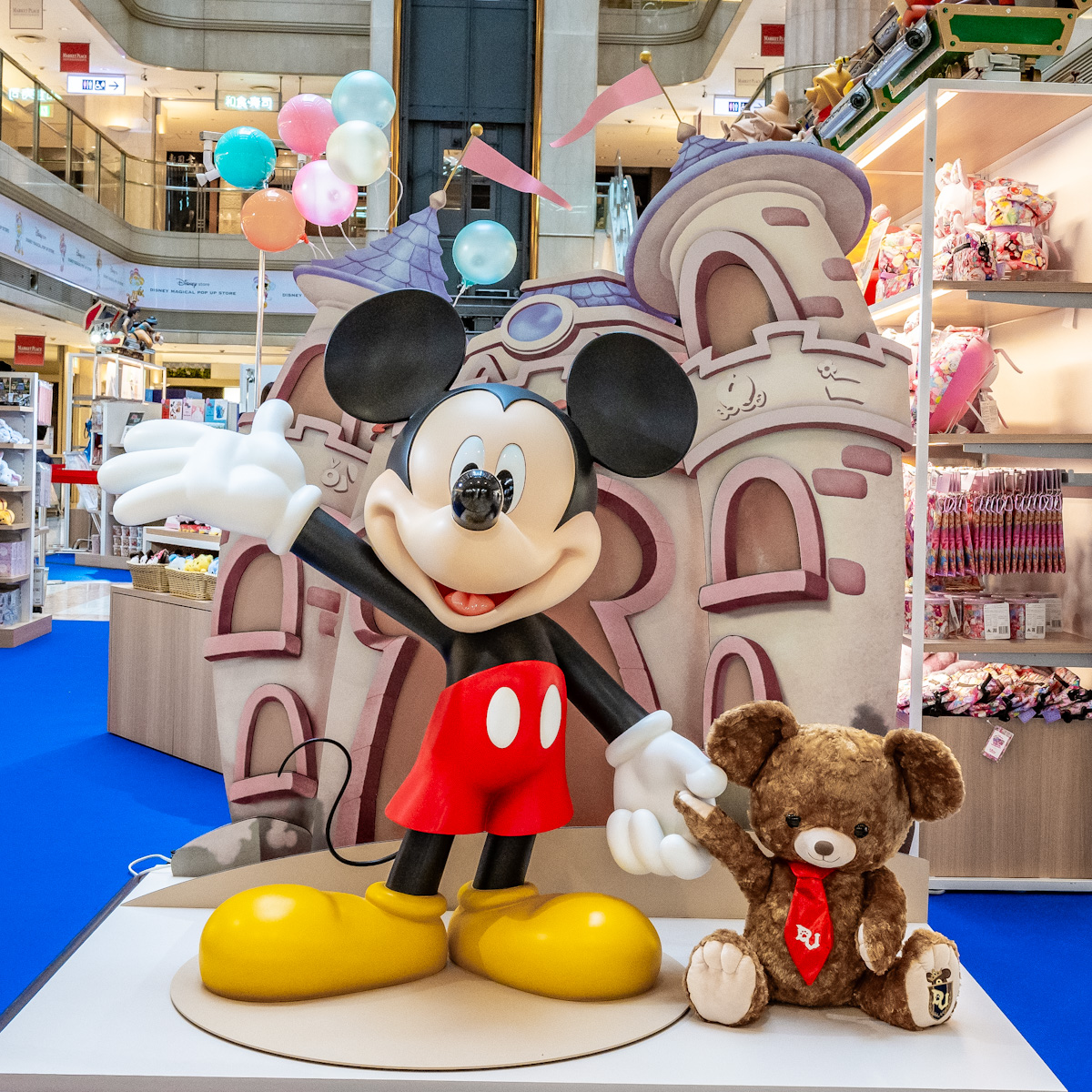 羽田空港限定　Disney ツムツム 3体セット　ミッキー　ミニー　プーさん