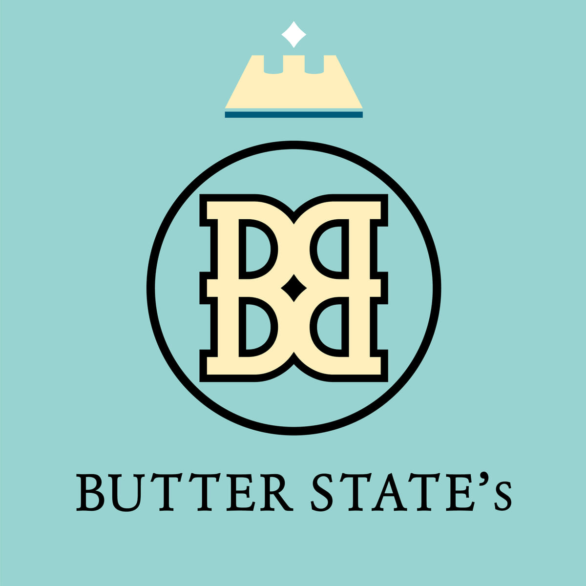 バターステイツ by銀のぶどう　ロゴ