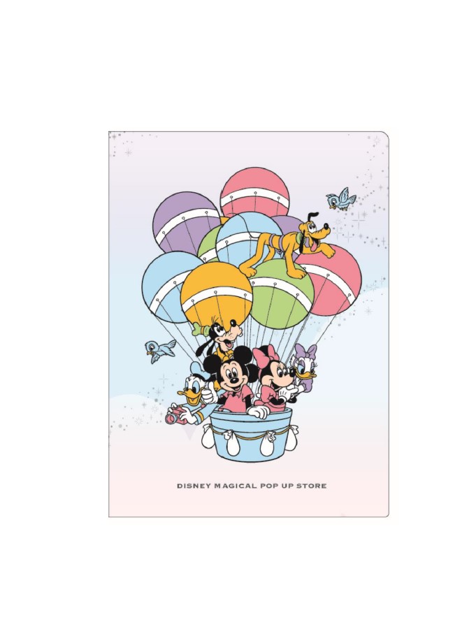「DISNEY MAGICAL POP UP STORE」クリアファイル