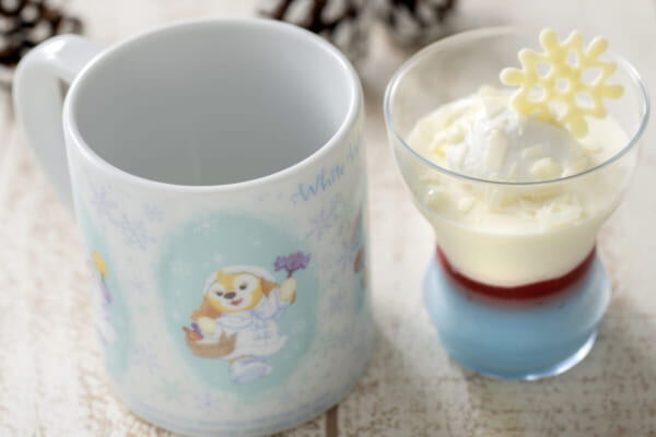 ホワイトチョコムース＆ライムゼリー