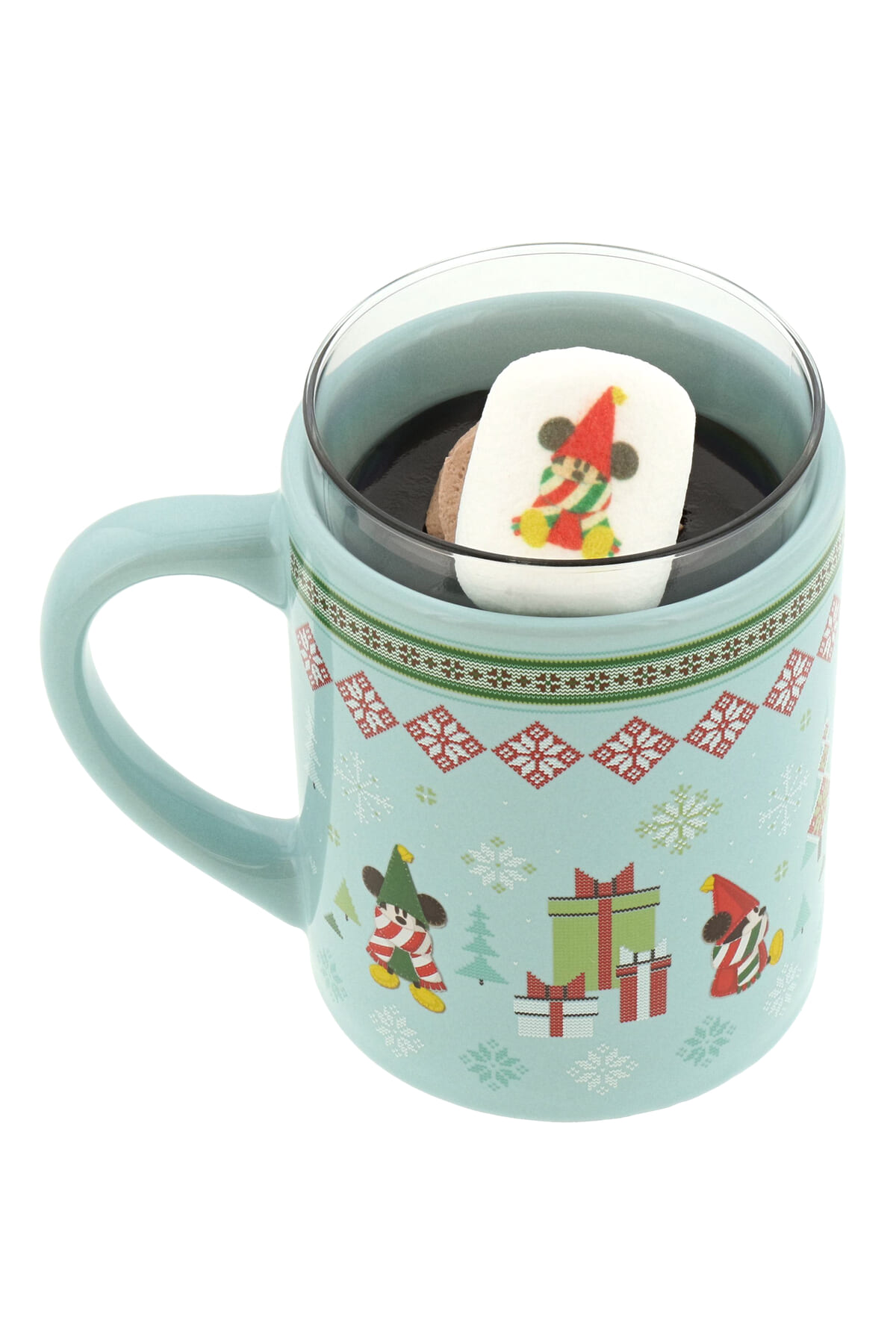 東京ディズニーリゾート”ディズニー・クリスマス2023”「コーヒー＆チョコムース」スーベニアマグカップ付き3