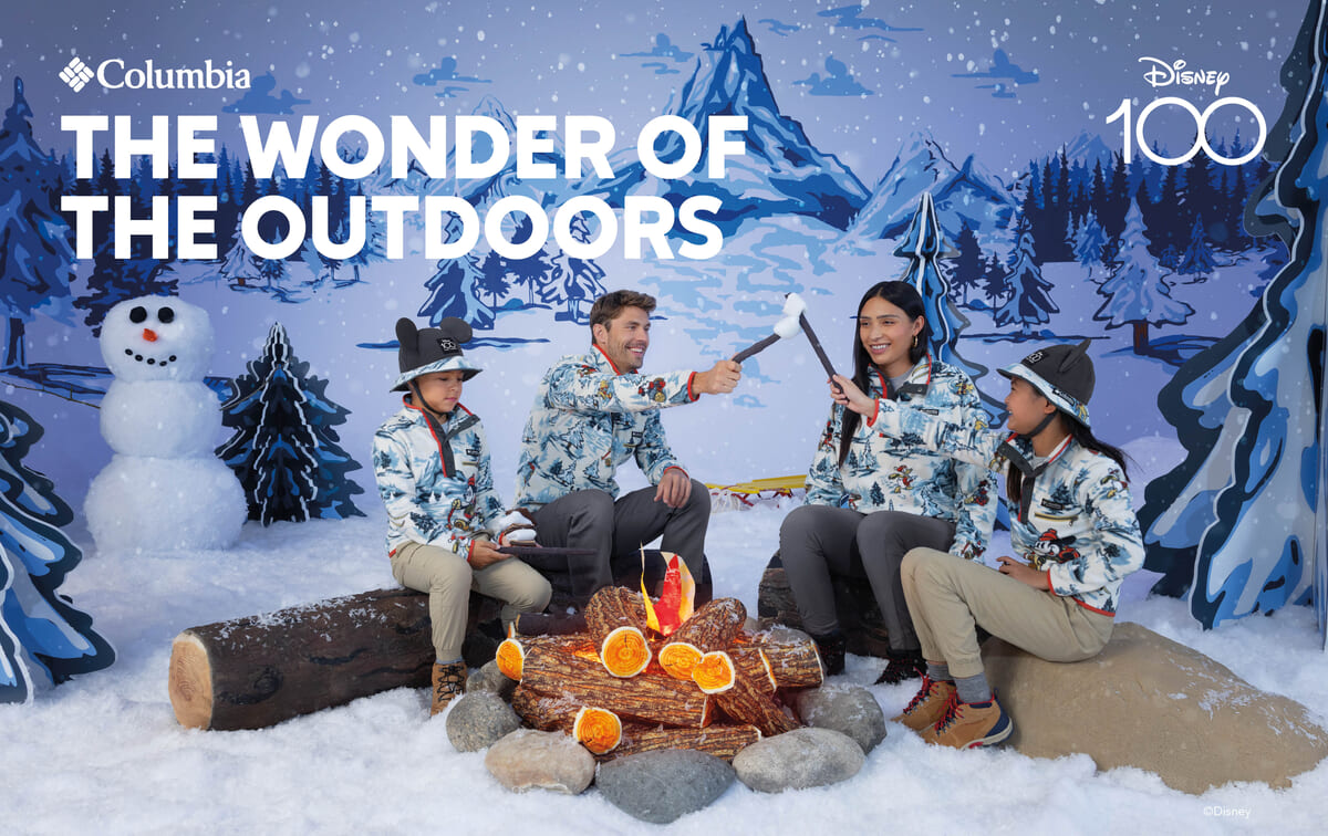 Columbia（コロンビア）ディズニー「THE WONDER OF THE OUTDOORS」