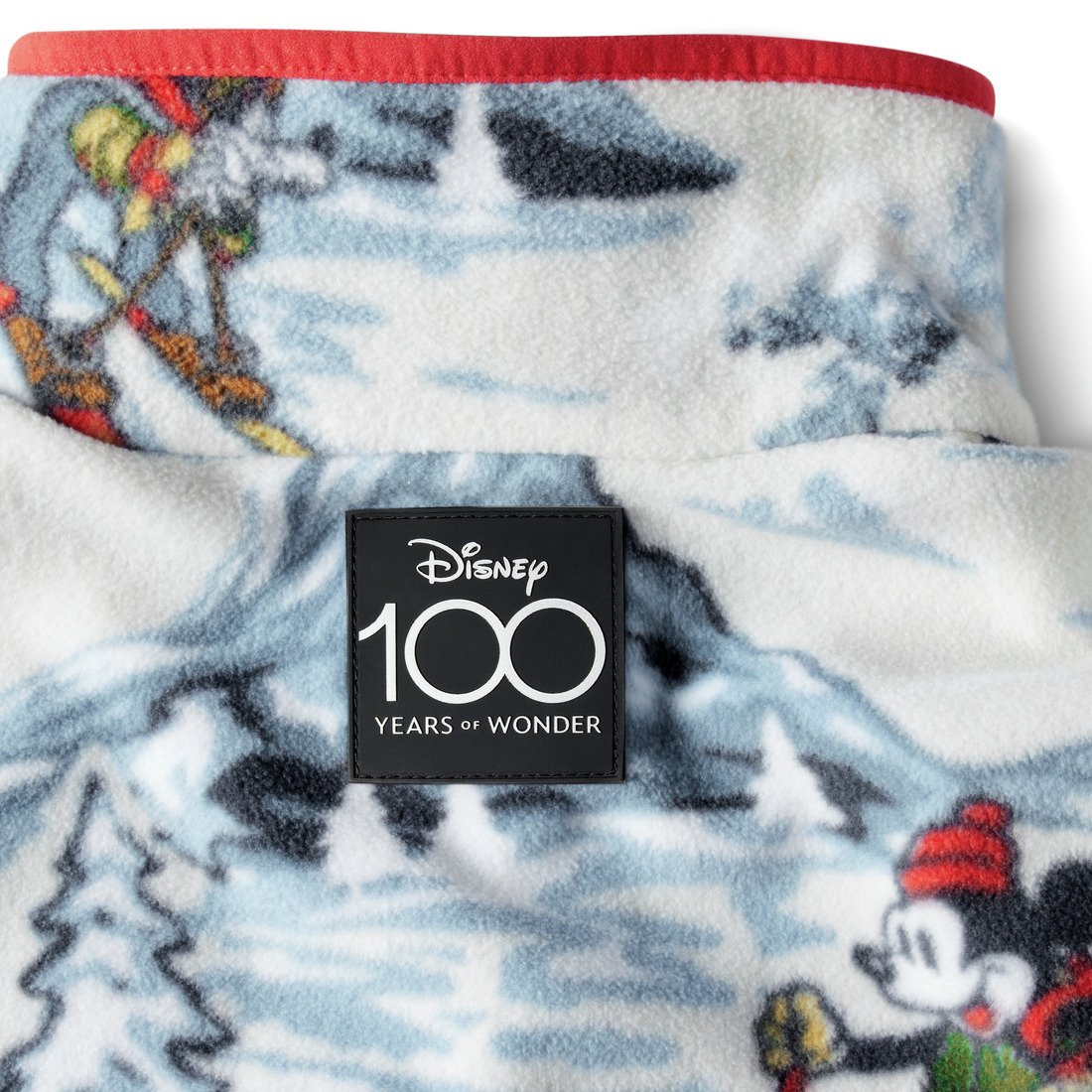 Disney 100 Half Snap Fleece／ディズニー100ハーフスナップフリース　タグ