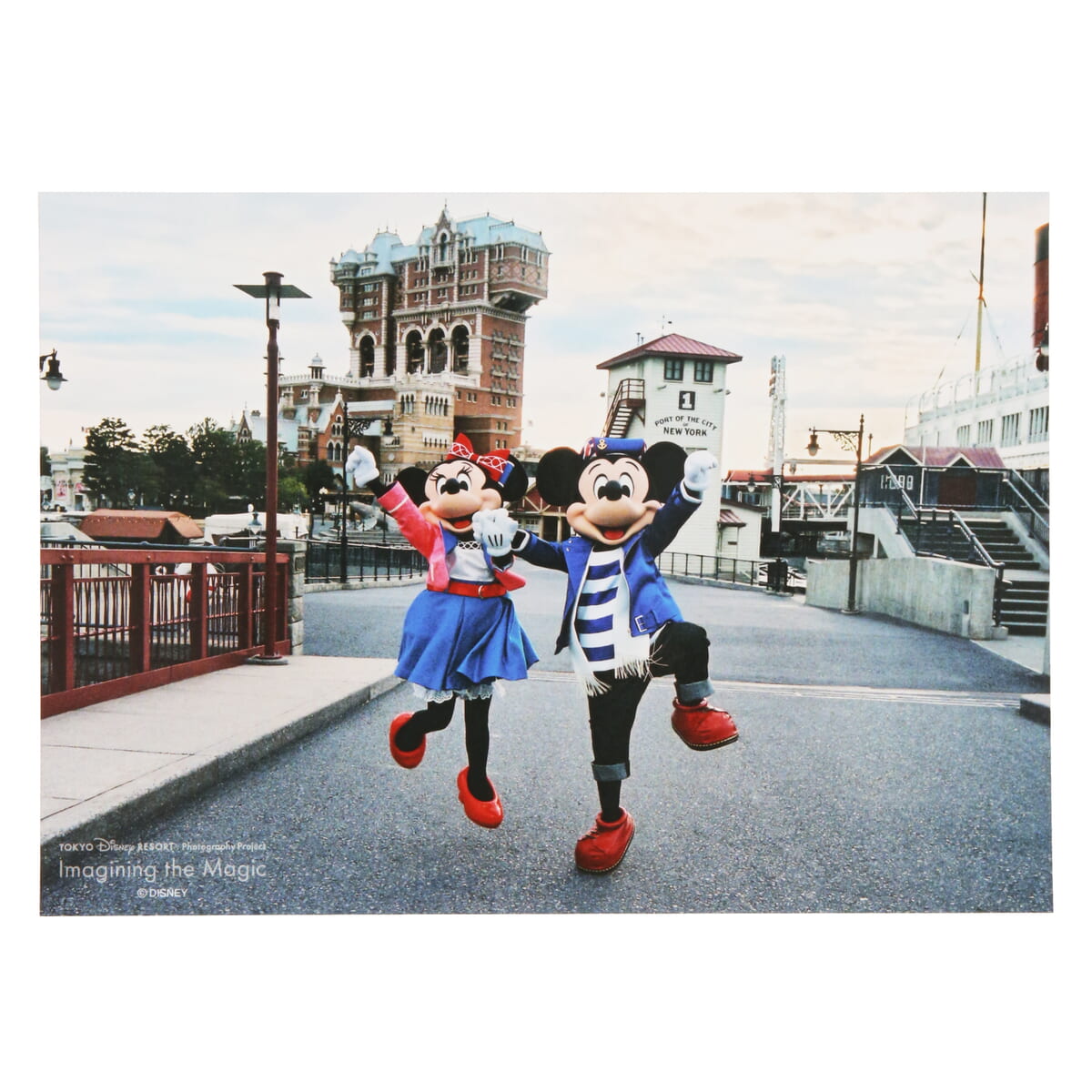 写真「ミッキー＆ミニー（ハロー、ニューヨーク！）ジャンプ」
