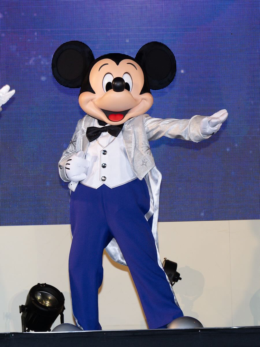 大阪・光の饗宴 2023 開宴式　ミッキーマウス