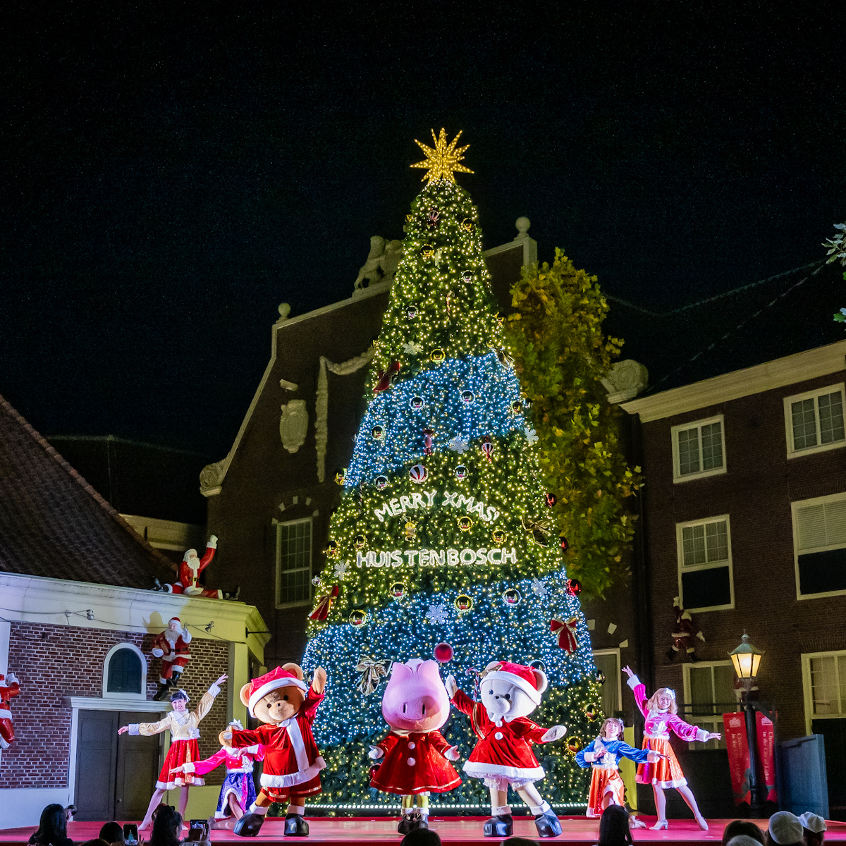 ハウステンボス「光の街のクリスマス 2023」クリスマスタウン点灯式4
