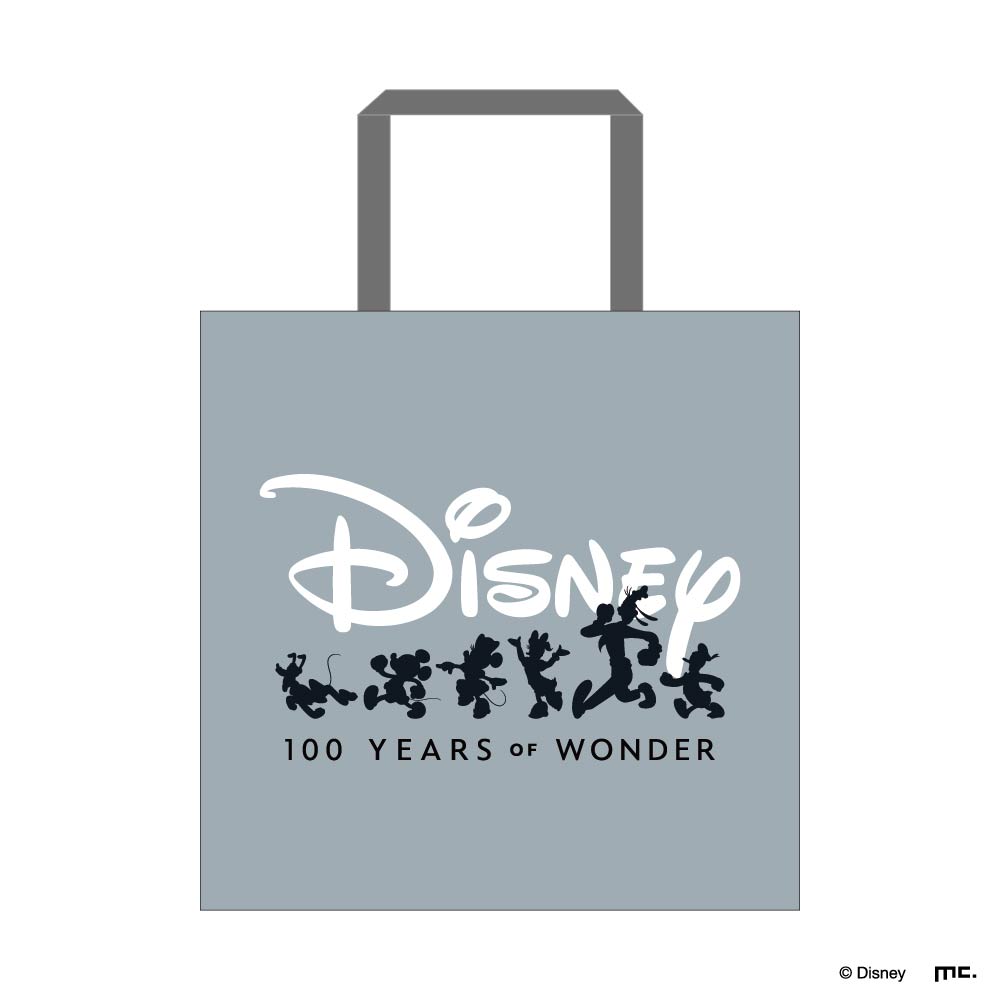 ディズニー100周年限定デザインのショッピングバッグ