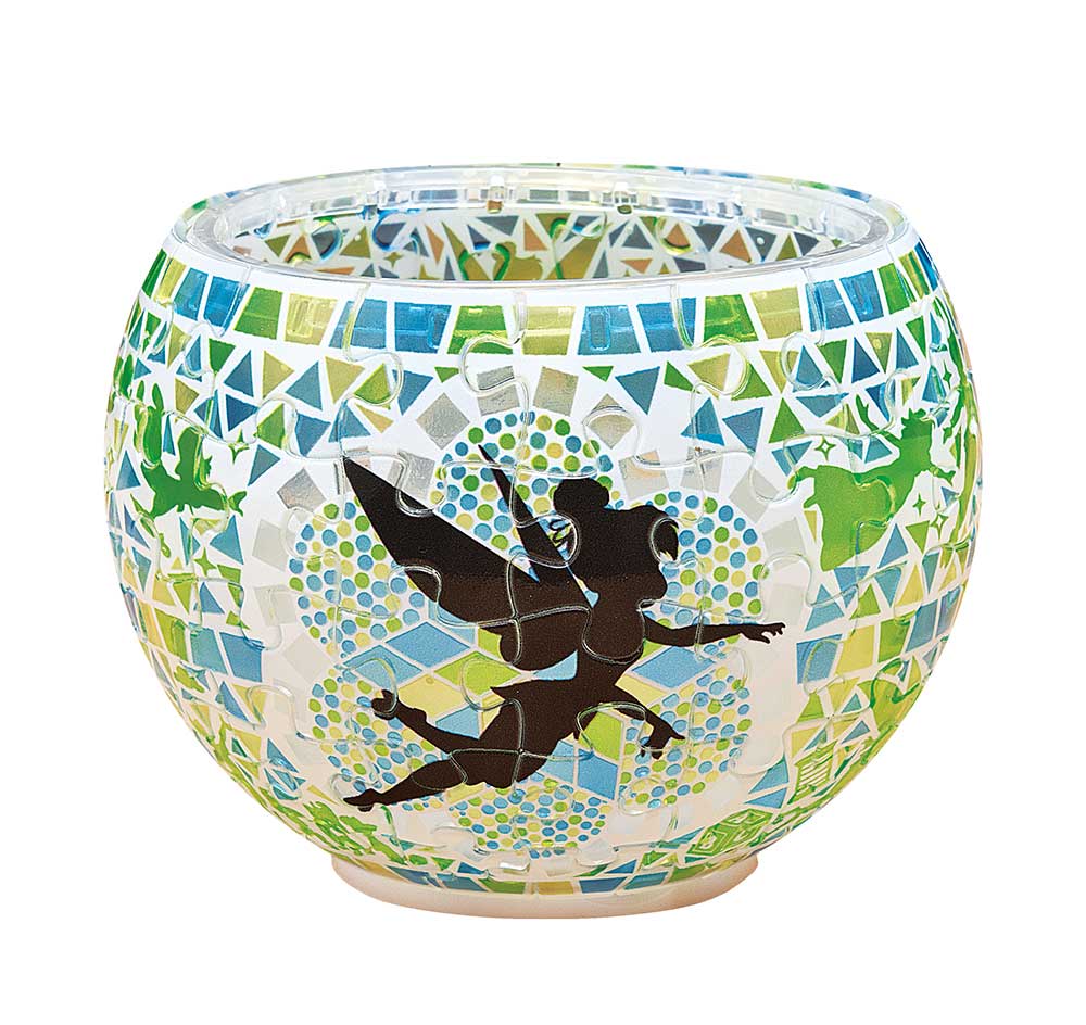 ランプシェードパズル　グラスモザイク　ティンカー・ベル