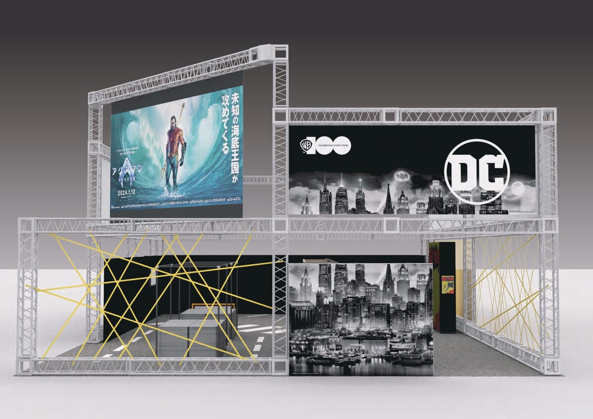 東京コミコン2023 ワーナー・ブラザース100周年記念「DCブース」