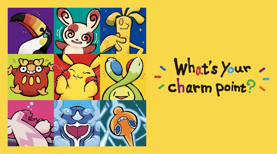 「What's your charm point?」キービジュアル