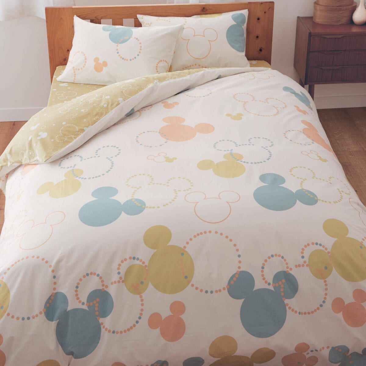 綿素材を使った布団カバーセット　マルチ