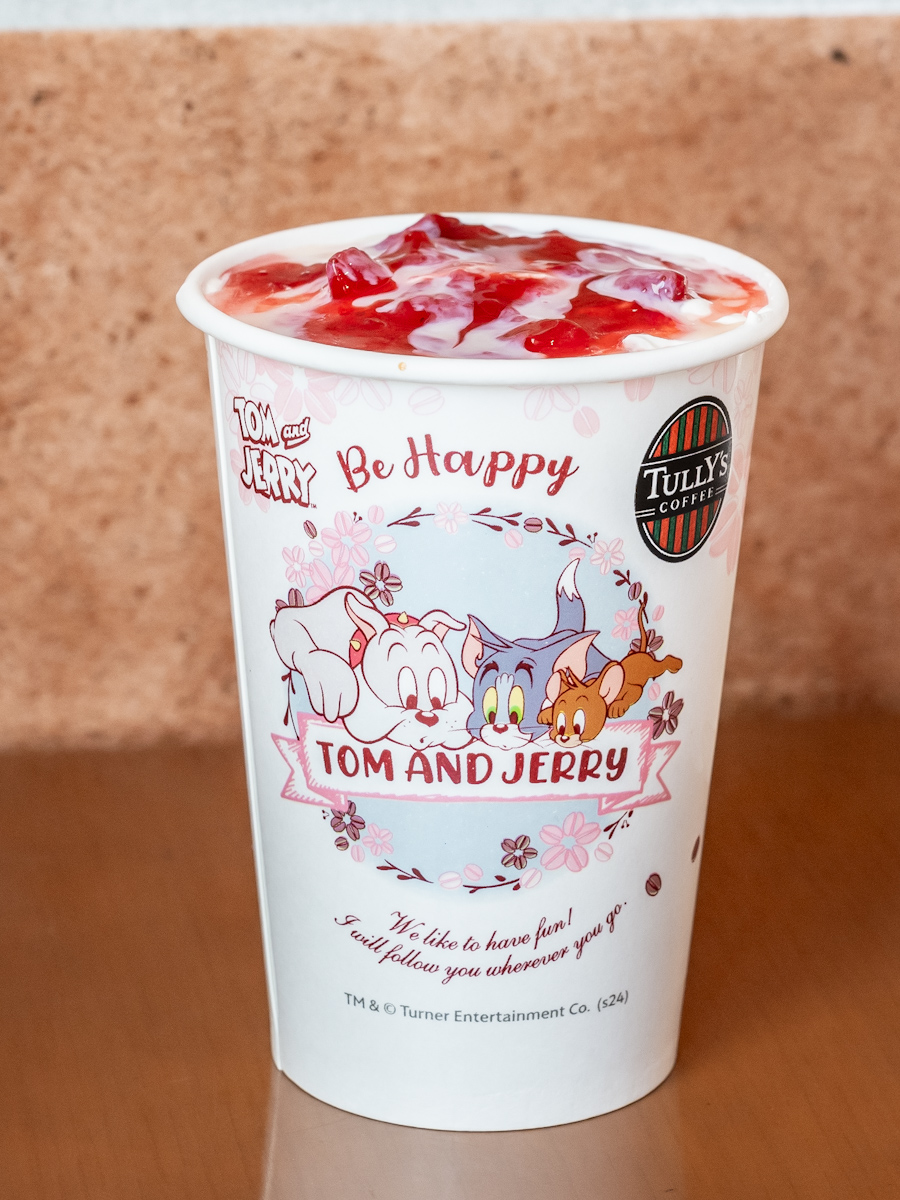 ＆TEA 桜香る 苺ロイヤルミルクティー（HOT/ICED）2