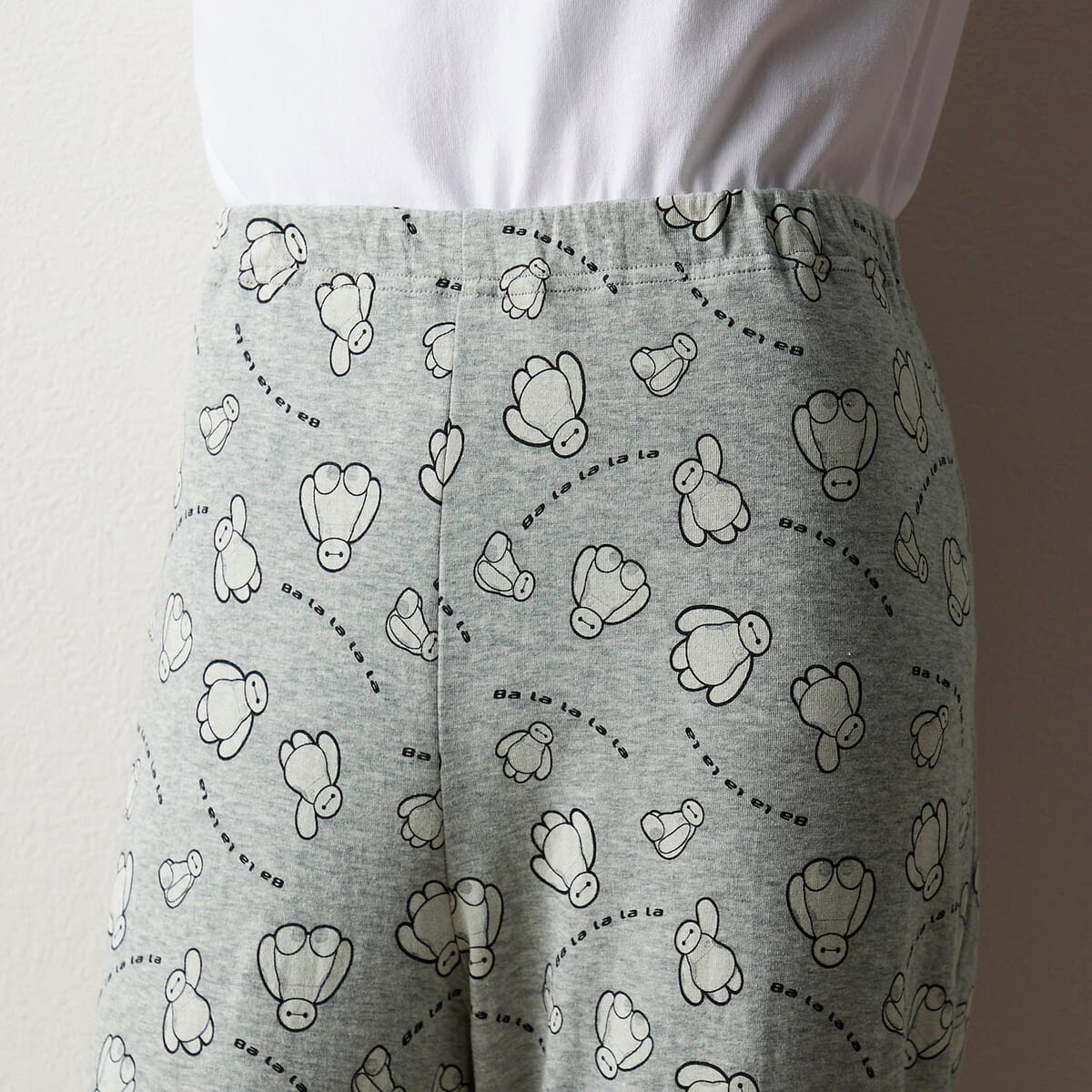 メンズやわらか綿長袖パジャマ ベイマックス デザインアップ