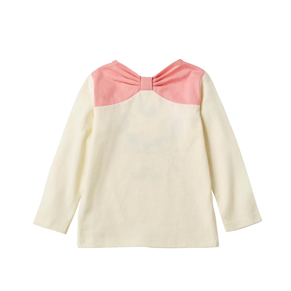 バックリボン長袖Tシャツ　マリー　バックスタイル