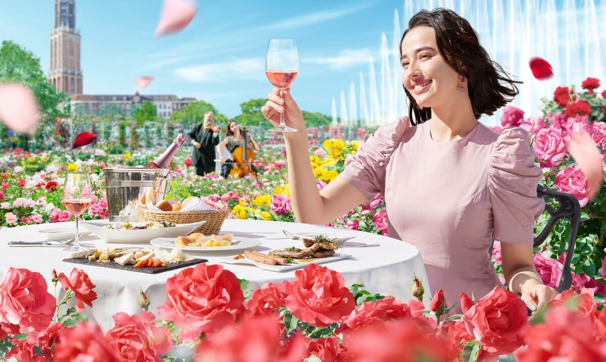 ハウステンボス「100万本のバラ祭」
