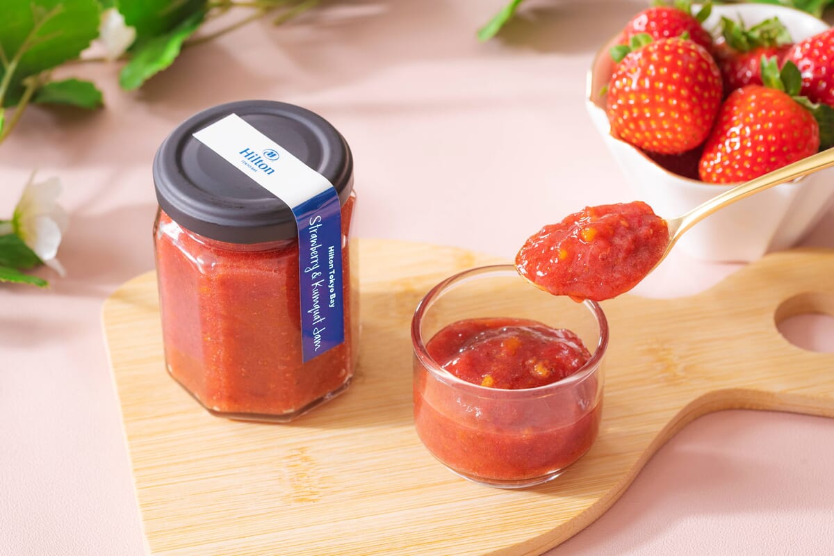 「Strawberry & Kumquat Jam（苺と金柑のジャム）」 