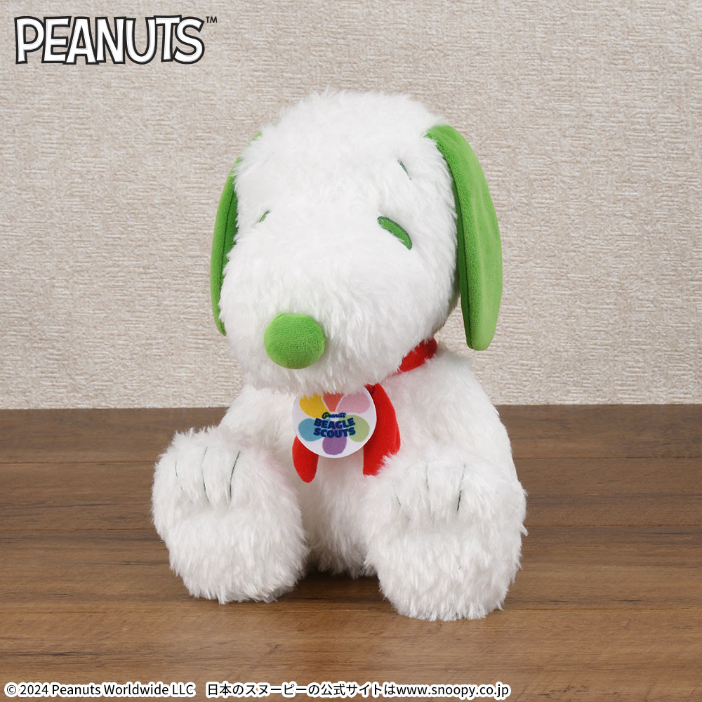 SNOOPY(TM)　Lぬいぐるみ　ビーグル・スカウト