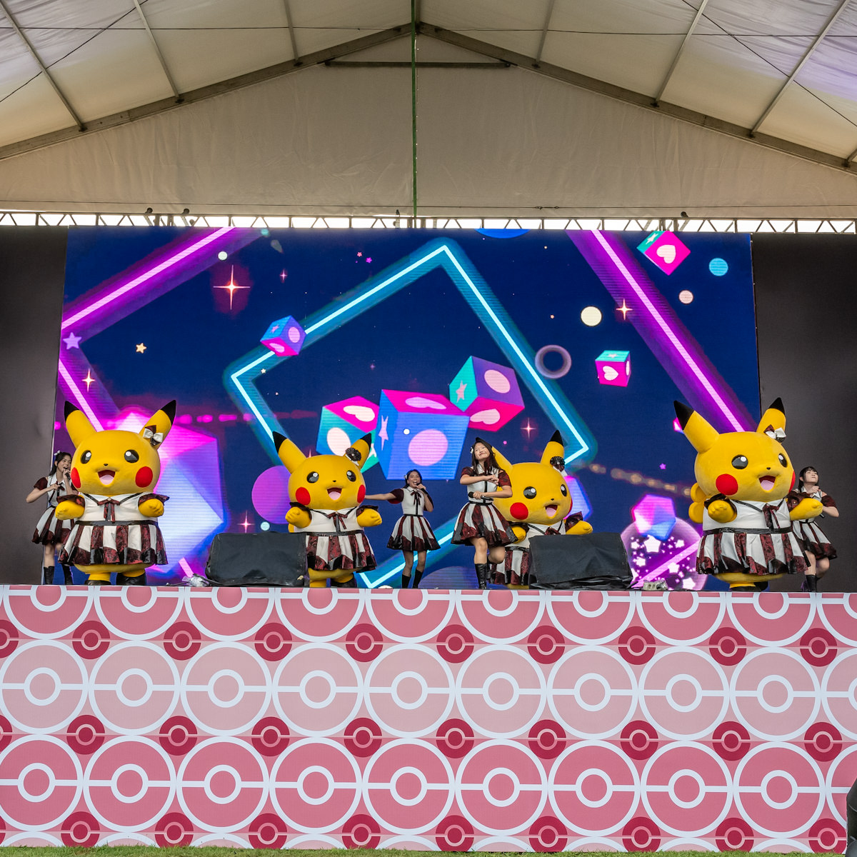 ポケモン『Pikachu’s Indonesia Journey in BALI』Pikachu and JKT48 LIVE!（ピカチュウとJKT48のLIVE!）3