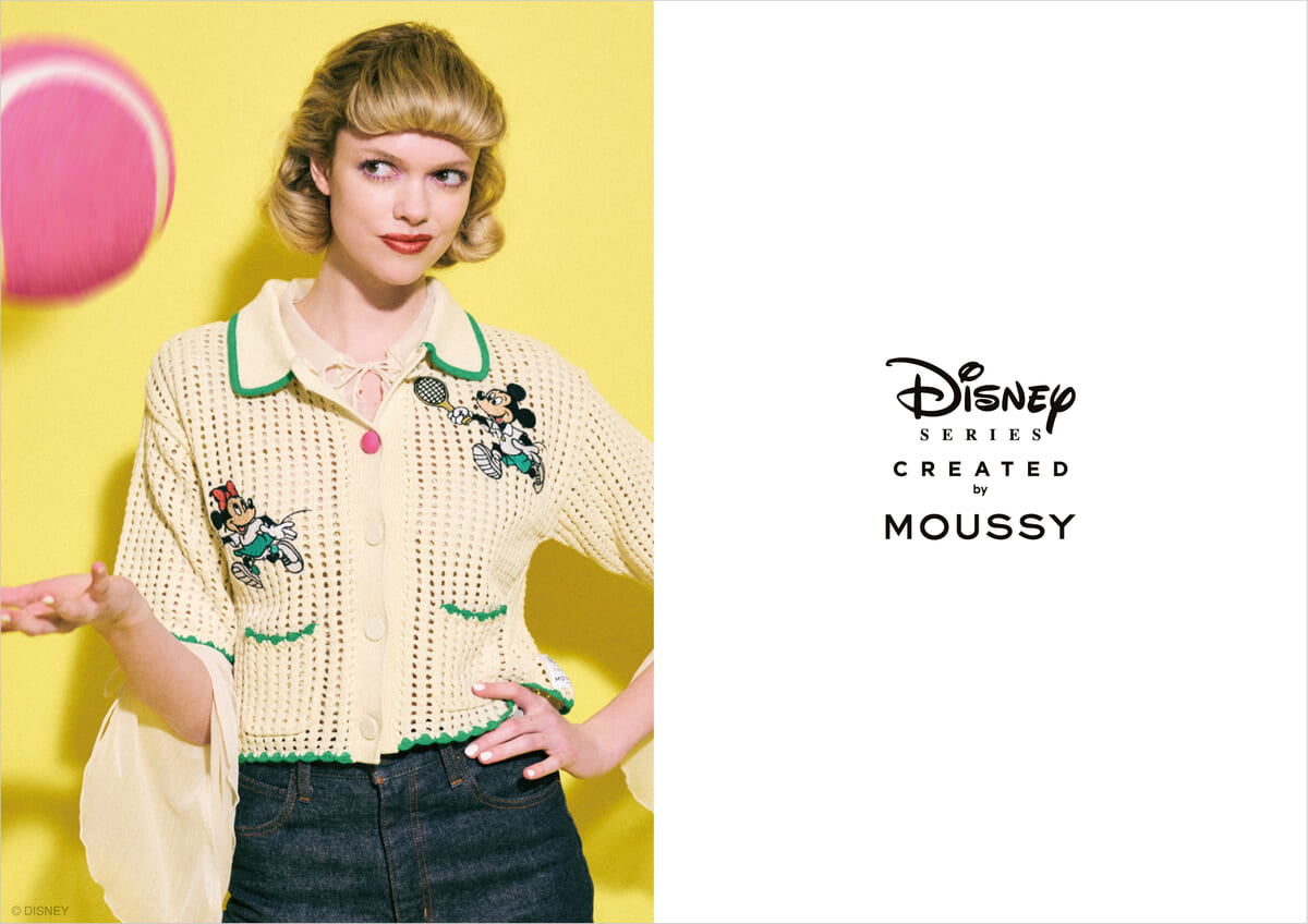 MOUSSY（マウジー）「Disney SERIES CREATED by MOUSSY」2024 SPRING COLLECTION