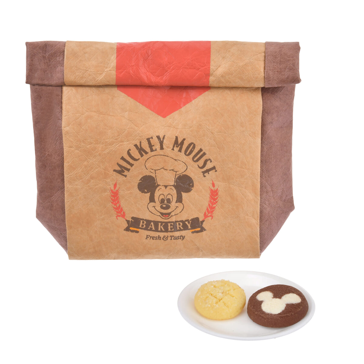 ミッキー 焼き菓子・焼きチョコレート セット ポーチ入り MICKEY'S BAKERY