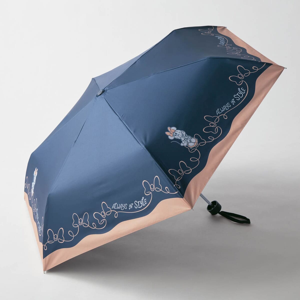 １級遮光折りたたみ晴雨兼用日傘 ミニー