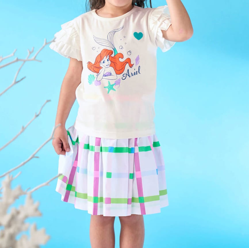 名札ココ肩３段フリルＴシャツ