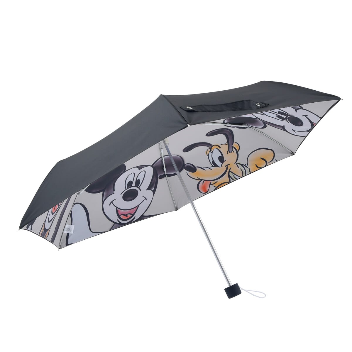 「ミッキー＆フレンズ」折りたたみ傘 晴雨兼用 ポーチ入り