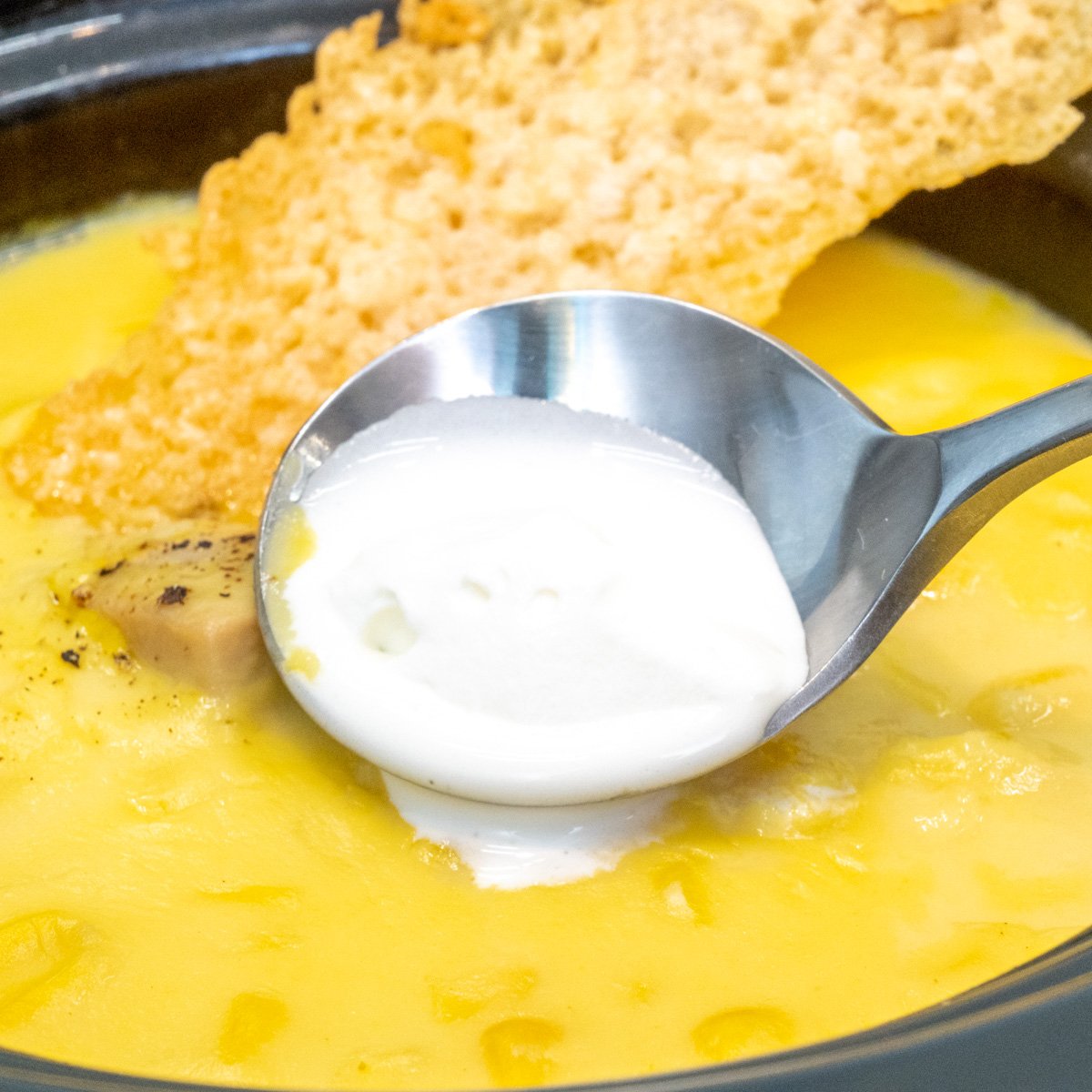 食べるコーンスープ～グラフォア＆パルミジャーノチップ2