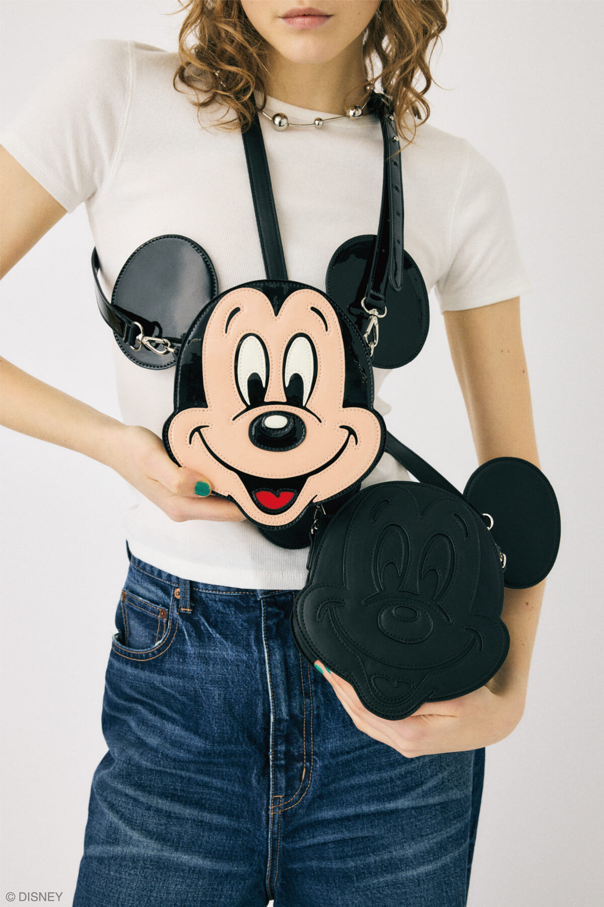 マウジー ディズニー「Disney SERIES CREATED by MOUSSY」MD 2WAY FACE BAG「ミッキーマウス」イメージ