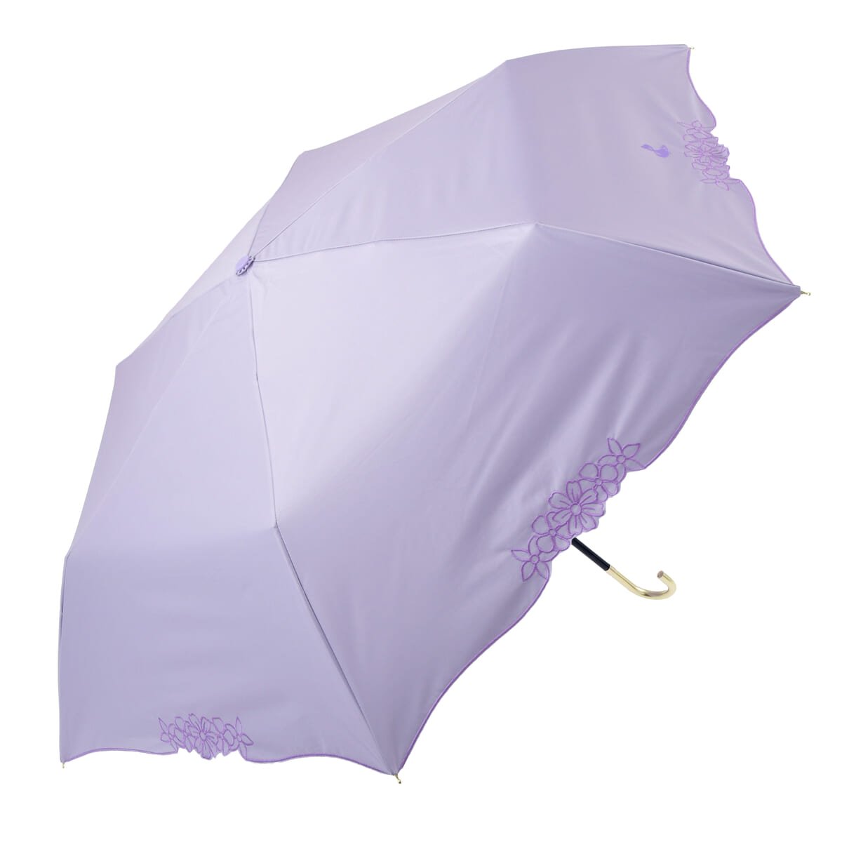 【Wpc.】ラプンツェル 日傘 折りたたみ式 晴雨兼用