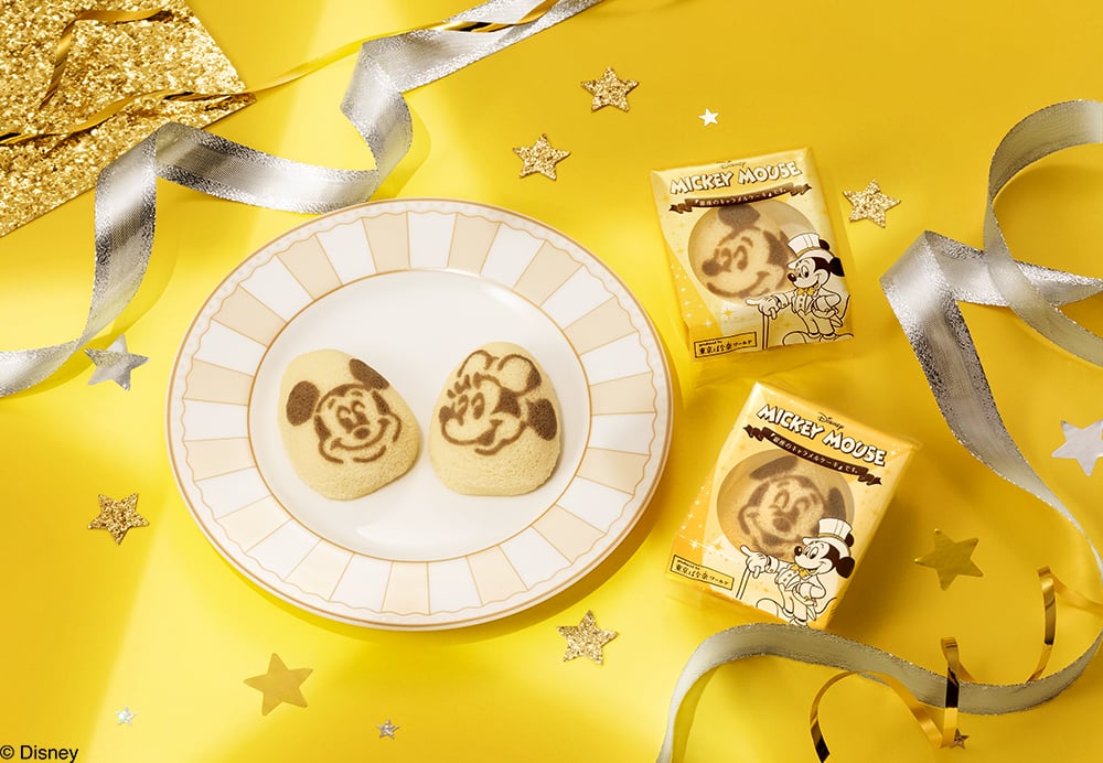 Disney SWEETS COLLECTION by 東京ばな奈『ミッキーマウス/「銀座のキャラメルケーキ」です。 フタ付き真空タンブラーセット』3