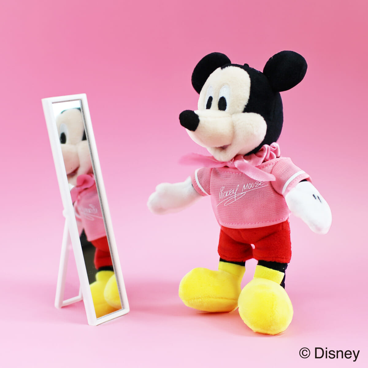 「Disney THE MARKET(ディズニー ザ マーケット)」ONLY FOR YOUぬいぐるみ　ピンク
