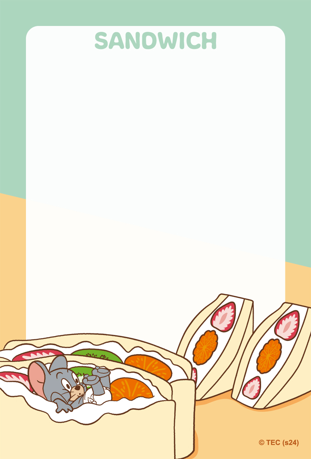 「EAT,EAT,EAT」パタパタメモ柄4