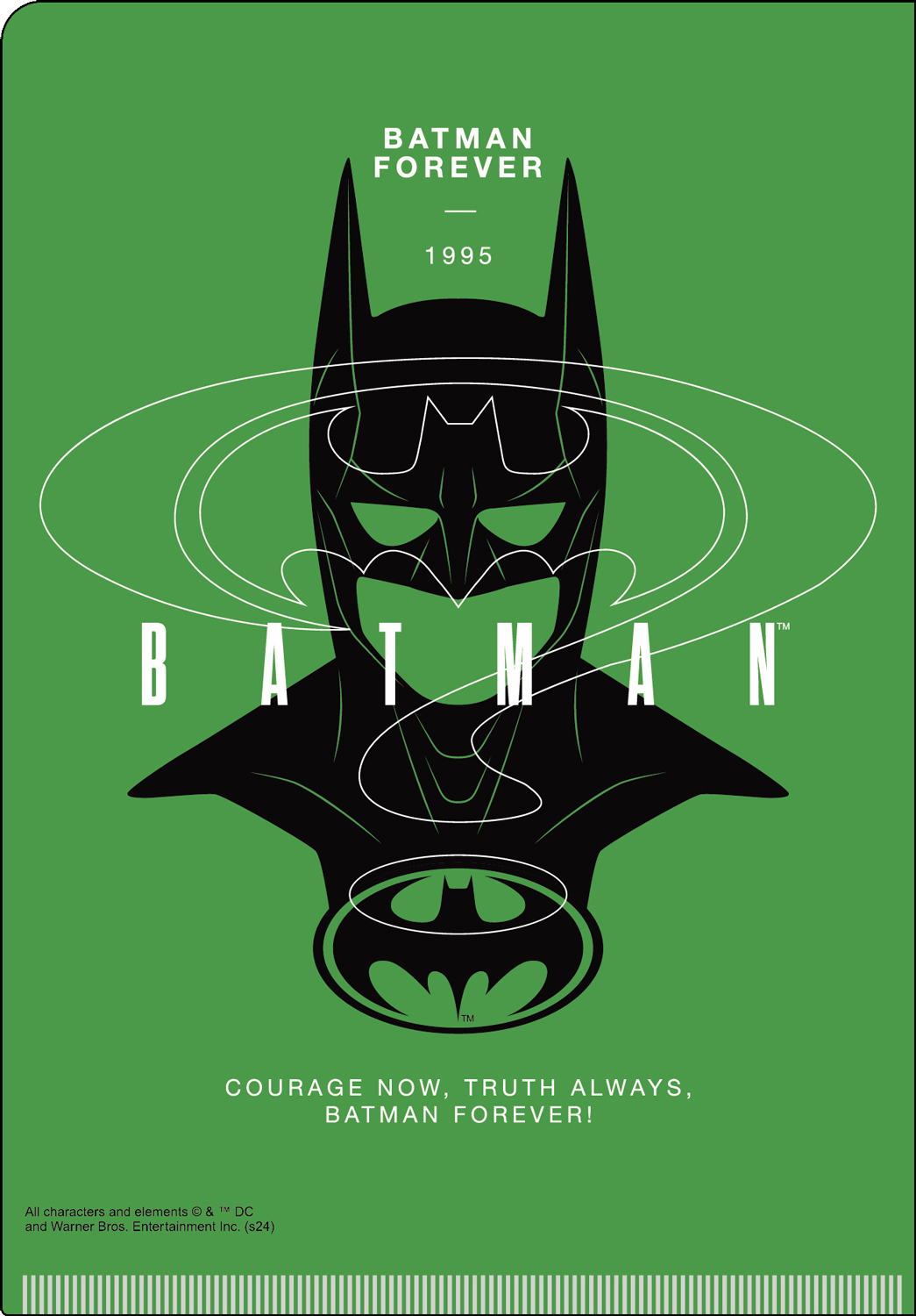 BATMAN FOREVER　ミニファイル　ウラ