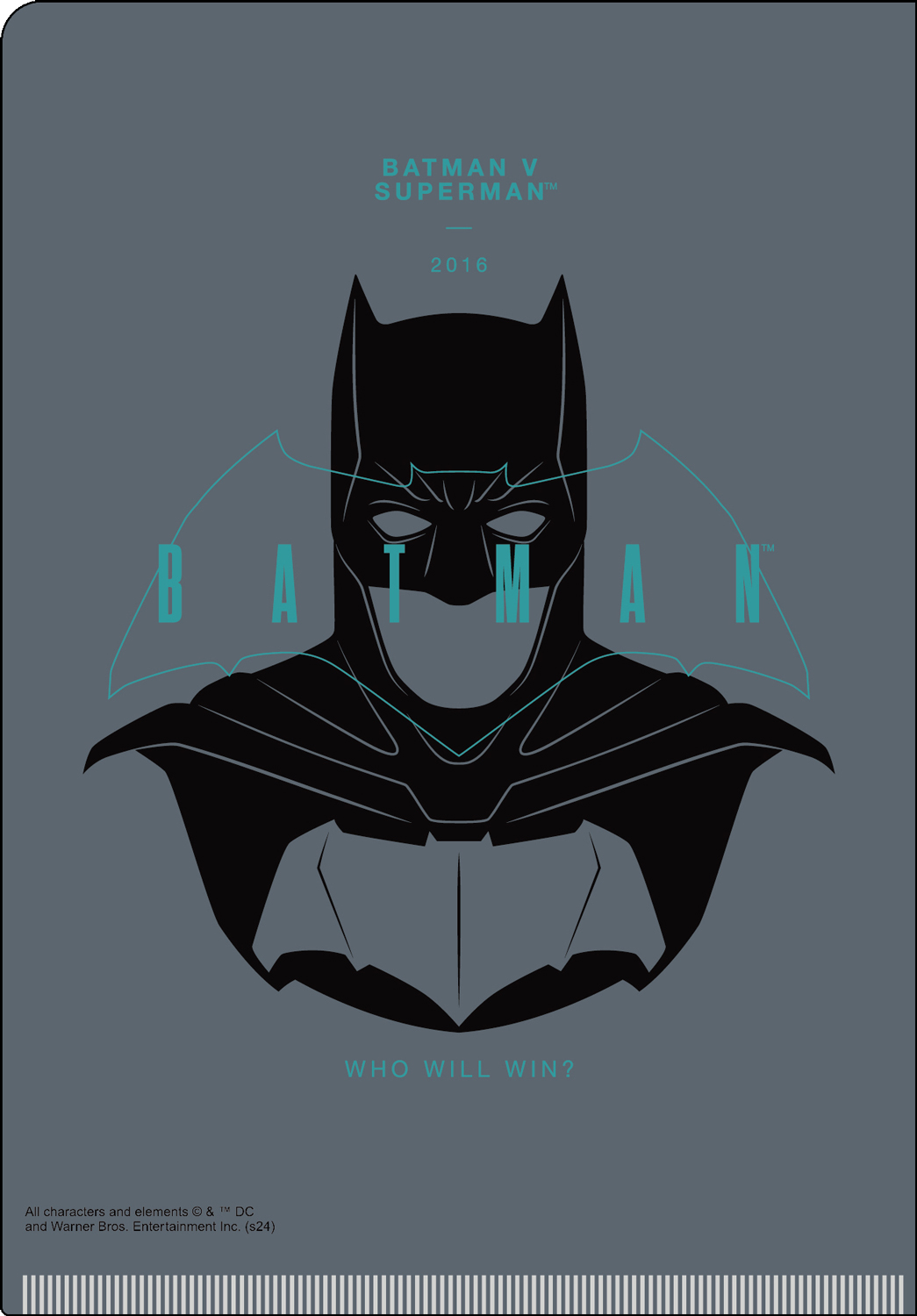 BATMAN V SUPERMAN ミニファイル　ウラ