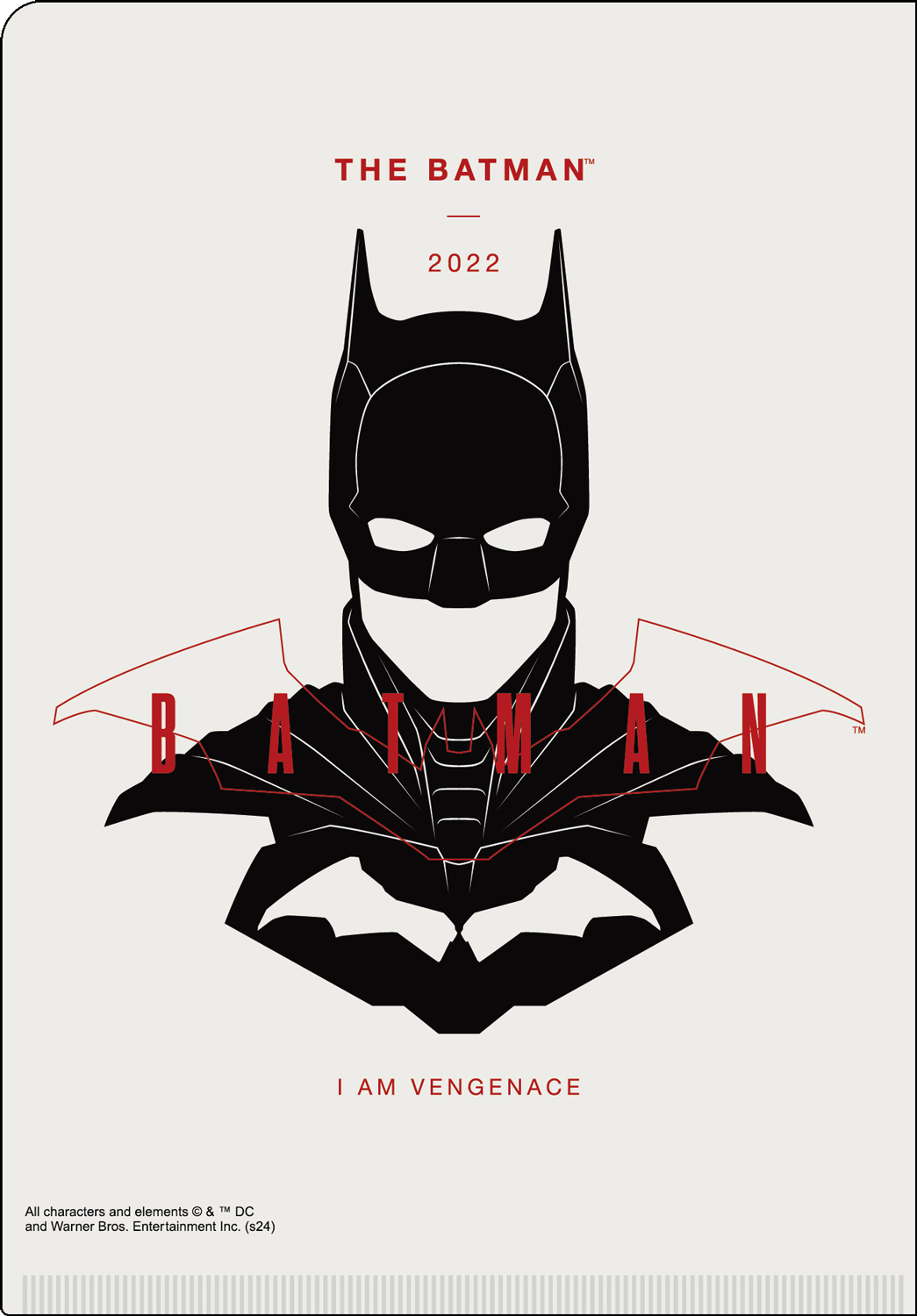 THE BATMAN　ミニファイル　ウラ